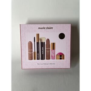 Marie Claire The Core Makeup Collection 6pc Set Contour Highlight mascara +